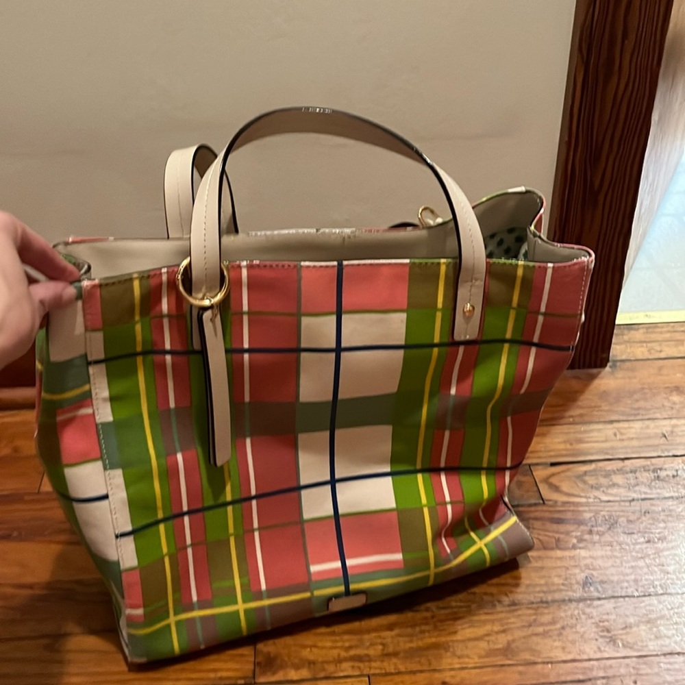 Preppy Plaid Tote